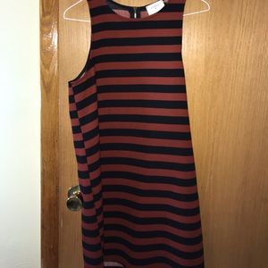 Striped tank dress